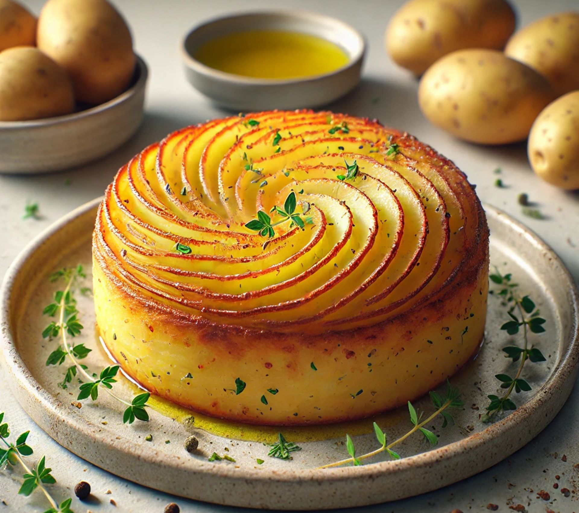 Tortino di Patate al Forno