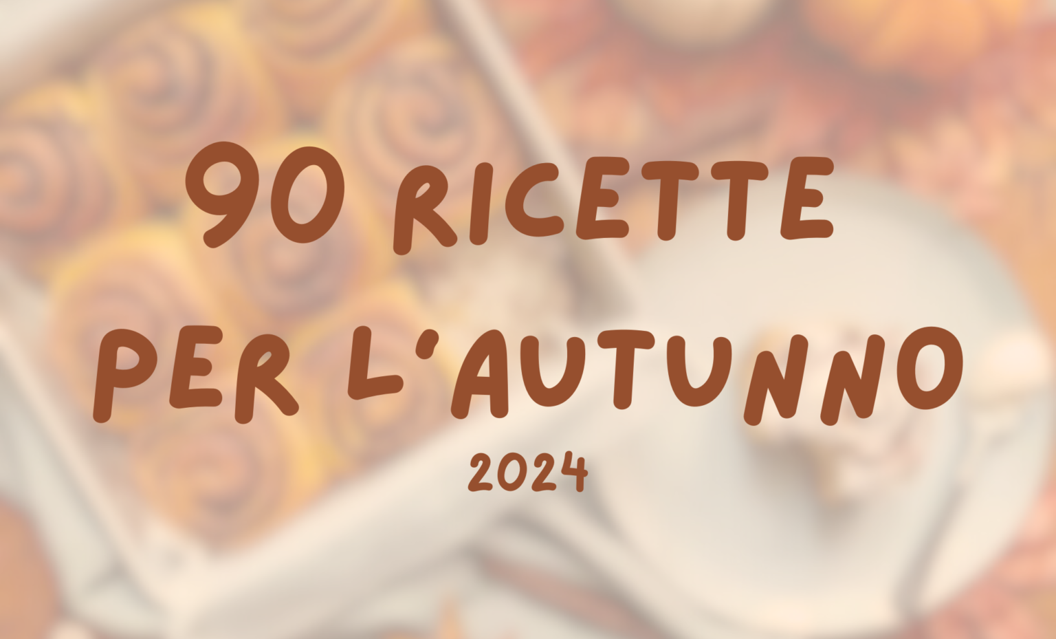 ricettario dell'autunno