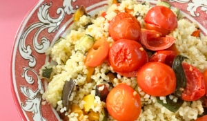 Cous cous con verdure e tofu