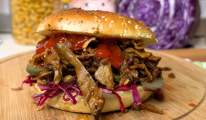 Panino con pulled pork