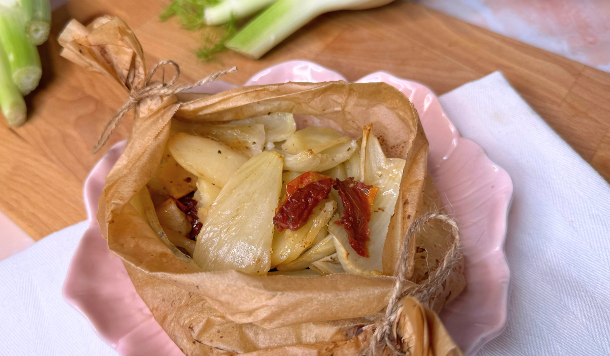 Finocchi e patate al cartoccio