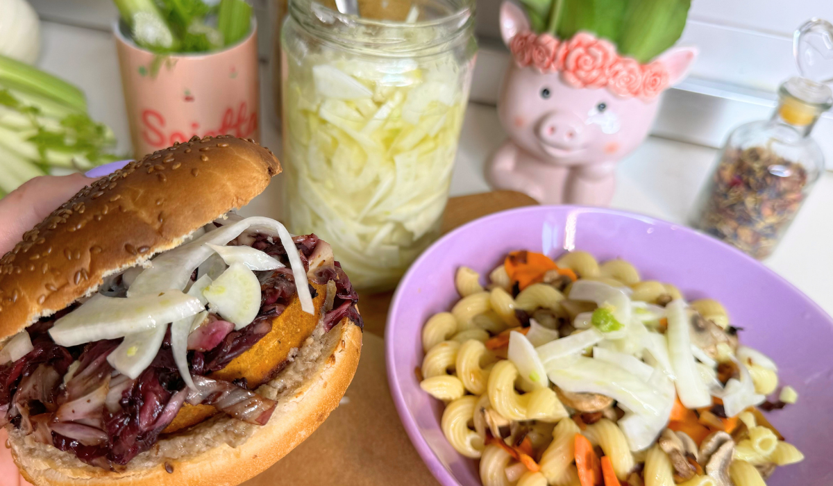 Finocchio marinato in agrodolce