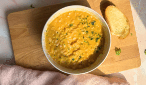 Fagioli e porri cremosi